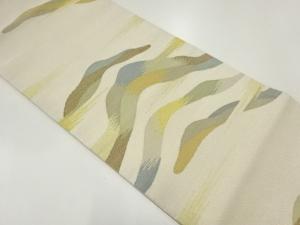 山並模様織出し袋帯